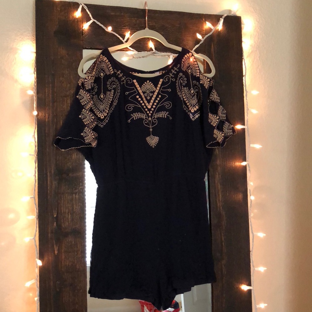 Francesca’s Blue Romper